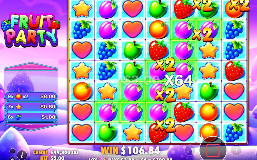 Free Spins mot nattlig godisbakgrund under bonusrundan